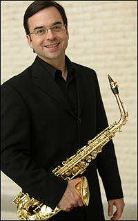 Saxophonist Taimur Sullivan